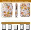 Picture of Ereader for Sleeve Case Bag for 6-7 inch Ereader Tablet Protective Cover Pouch (Beige Flower)