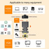 Picture of SZFUDIGO HDMI to VGA Adapter Converter,hdmi vga Adapter Suitable for laptops, Old Computers, Monitors, projectors.hdmi to 3.5mmaudio Adapter,hdmi-to-vga adapters