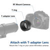 Picture of Lightdow T2-RF T Mount Camera Lens Adapter T-Ring M42x0.75mm for Canon R3 R5 R6 R7 R8 R10 R50 R100 etc