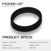 Picture of Tilta Seamless Focus Gear Ring for 56-58mm Lens 360° Seamless Rotation Silent for Tilta Mini Follow Focus Nucleus Nano DSLR 0.8 Mod Standard Gear Camera Lens Accessories TA-FGR-5658