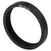 Picture of Deluxe Lens Filter Adapter Ring for Fujifilm X100VI X100V X100F X100T X100S X100 X70 Camera Install 49MM UV CPL ND Filter & Fuji FLCP-49 lens Cap,Replace Fujifilm AR-X100 - Grid Pattern BLACK