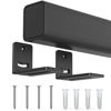 Picture of Soundbar Mount for Samsung, Sony, LG, Vizio, Bose, Onn & More Sound Bar Mounts-Universal Soundbar Mounting Bracket Under TV, Floating Speaker Wall Mount 1 Pair Soundbar Shelf