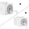 Picture of UYODM 2Pack 10FT Power Extension Cable Compatible with WYZE Cam Pan V3, Flat 90 Degree Micro USB Extension Charging Cable Power Your WYZE Cam Pan V3 Continuously - L-Shape Power Cord White