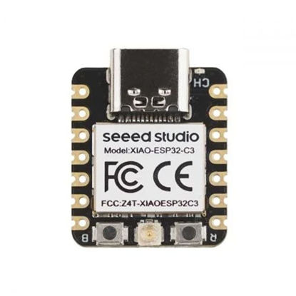 Picture of Seeed Studio XIAO ESP32C3(Support Arduino) - Tiny MCU Board for IoT Controlling Scenarios, Wi-Fi, BLE, Battery Charge, and Rich Interface for Tiny Machine Learning