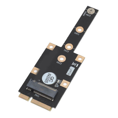 Picture of M.2 NGFF NVME SSD Adapter Mini PCIE to M.2 M Key Converter for 2230 2242 2260 2280 SSD, Plug and Play, Simple Installation