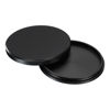 Picture of PATIKIL 43mm Lens Cap, Camera Lens Cap Cover Universal Front Metal Lens Filter Stacks Cap Protective Case for 43mm Camera Circular Polarizing Fader ND Filter, Black