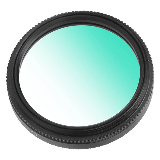 Picture of Lens Filter 37mm Gradient Filter Multilayer Coating Waterproof Gradual Colour Lens Filter for Camera Filters for Various Effects (Gradient Green)