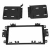 Picture of ECOTRIC Double Din Car Stereo Radio Install Radio Bezel Dash Kit Trim Bezel W/Wire Harness Compatible with Select 1992-2012 Buick Chevy GMC- - Compatible Vehicles Listed Below