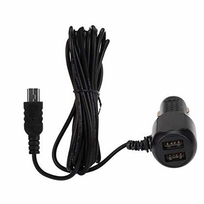 Picture of Car Charger Auto Power Adapter Cord for Garmin Nuvi 465 LM/T 465t 2370 LT GPS