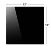 Picture of 12" x 12" Acrylic Surfaces for Photography, White and Black Reflective Double Sided Display Boards for Product Photography, Studio Tabletop Photography