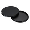 Picture of PATIKIL 46mm Lens Cap, Camera Lens Cap Cover Universal Front Metal Lens Filter Stacks Cap Protective Case for 46mm Camera Circular Polarizing Fader ND Filter, Black