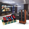 Picture of Mautacly 2PCS 4 Way Speaker Treble Bass Frequency Divider Home Theater HiFi Stereo Circuit Stereo Audio Crossover Filters