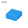 Picture of MECCANIXITY 25pcs USB Type A Port Plugs Covers Caps Silicone Anti Dust Protector for USB Male End, Blue