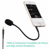 Picture of Smays 3.5mm Microphone aux mic for Headphone Jack, Detachable Plug-in Microfono for Laptop PC Phone Conference