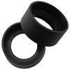 Picture of LQ Industrial Eyepiece Eye Cup 1Pair Soft Rubber Eyepiece Cover Eyepiece Guard for 32-36mm Stereo Microscope(Flat Angle)