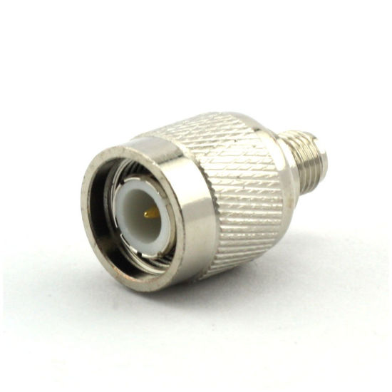 Picture of Maxmoral 2 PCS TNC Male to SMA Female Connector RF Coax Coaxial Adapter