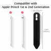 Picture of TiMOVO Pencil Holder Compatible with Apple Pencil Pro, Apple Pencil (USB-C) /Apple Pencil (1st & 2nd Gen), Elastic Pencil Pocket Pouch Adhesive Sleeve Case for iPad Pens and Stylus - 2 Pack