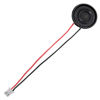 Picture of JJHXSM Magnetic Loudspeaker 4PCS 28mm/1.10Inch 8Ohm 2W Round Metal Shell Internal Magnetic Speakers with Wire