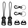 Picture of Camera Quick Release Strap Adjustable Quick Release Buckles for Nikon DSLR Camera Strap Quick Release QD Loops Clips Connector Buckle Connect Adapter to Steel Lug Split Rings Adaptor Camera Neck Strap