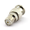 Picture of DGZZI 2-Pack BNC Male to Mini UHF Female RF Coaxial Adapter BNC to Mini UHF Coax Jack Connector