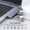 Picture of USB Hub for Laptop,MOGOOD USB Hub 3.0 USB Splitter Ultra-Slim Data USB Hub [Charging Not Supported] Multi USB Port Expander USB Adapter Station for Laptop,Windows PC,Mac,Printer,Flash Drive,Mobile HDD