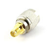 Picture of DGZZI 2-Pack TNC Male to RP SMA Female RF Coaxial Adapter TNC to SMA Coax Jack Connector