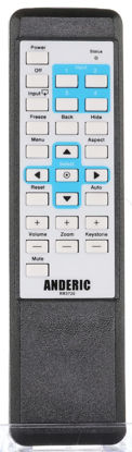 Picture of Anderic RR3720 Projector Remote Universal for Projectors Including LCD DLP Projector Remote Control - Works Most projectors - Compatible with Most All Projector Brands - has Learning Ability and More