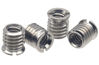 Picture of HITHUT Stainless Steel 1/4"-20 Female to 3/8"-16 Male Screw Adapter 4 Pieces 10.5mm Height