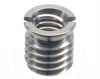 Picture of HITHUT Stainless Steel 1/4"-20 Female to 3/8"-16 Male Screw Adapter 4 Pieces 10.5mm Height