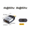 Picture of Chenyang USB C to Mini DisplayPort Adapter 4K 60hz for Tablet Phone Laptop Mini DP Display Port to USB Type C Cable