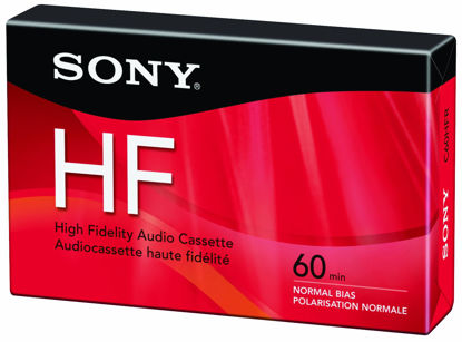 Picture of Sony C60HFR Single 60-Minute Type 1 Audio Cassette Tape