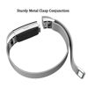 Picture of Maledan for Fitbit Charge 2 Bands, Stainless Steel Milanese Loop Metal Replacement Accessories Bracelet Strap with Magnet Lock for Fitbit Charge 2 HR, Silver, Small