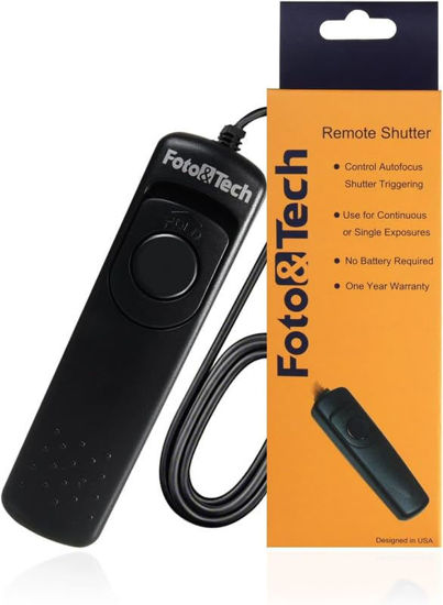 Picture of Foto&Tech Wired Remote Shutter Release Control CS-205 Replacement for PENTAX 17 Cameras