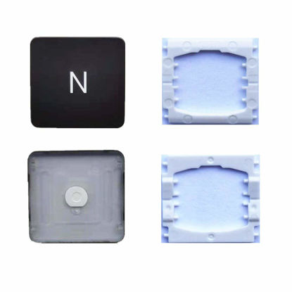 Picture of Replacement Individual N Key Cap and Hinges are Applicable for MacBook Pro A1706 A1707 A1708 Keyboard to Replace The N Key Cap and Hinge