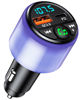 Picture of Otemly Bluetooth 5.3 FM Transmitter for Car [PD 30W & QC3.0 18W] Fast Charge, [All-Over Glow] Bluetooth Car Adapter Wireless FM Radio Transmitter Car Kit, Hands-Free Calls, Hi-Fi Music