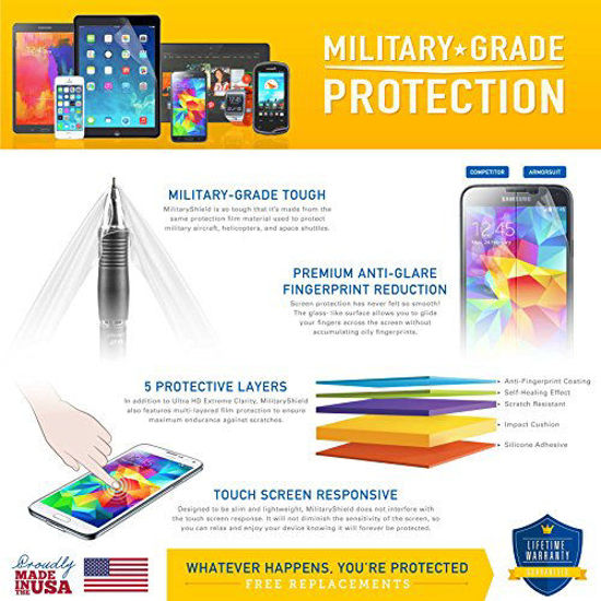 Picture of ArmorSuit MilitaryShield Black Carbon Fiber Skin Wrap Film + HD Clear Screen Protector for Kindle Paperwhite - Anti-Bubble Film