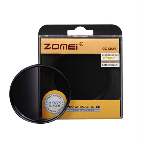 Picture of ZOMEI 62mm Graduated Gradual Neutral Density Gray Lens Filter for Canon Nikon Sony Pentax Camera