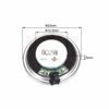 Picture of uxcell 4Pcs Round Internal Magnet Speaker Loudspeaker 8 Ohm 2W 23mm Dia Steel Shell