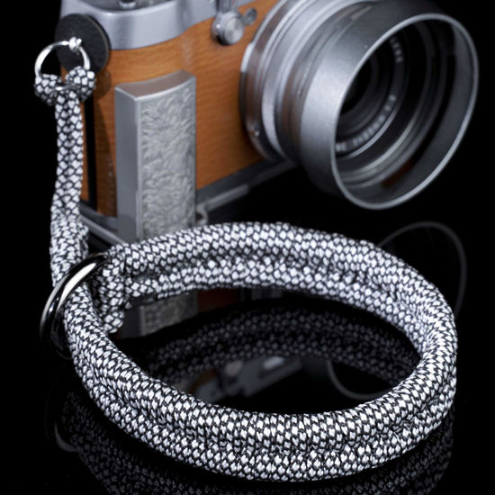 Picture of Qiang Ni Camera Wrist Strap: White Paracord Camera Hand Strap for Dslr or Mirrorless Cameras - Camera Wrist for Photographers Quick Release