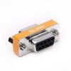 Picture of Arnorin DB9 Null Modem Female to Female Slimline Data Transfer Serial Port Adapter 2 Pack