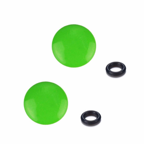 Picture of LXH 2 Pack Green Convex Soft Release Button Finger Touch Fits Any Standard Threaed Release for Fujifilm X-PRO2, XPRO-1,X100F, X100T, X100, X100S, X10, X20, X30, X-E1, X-E2,X-E2S, STX-2, X-T10