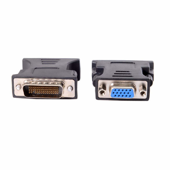 Picture of Cablecc LFH DMS-59pin Male to 15Pin VGA RGB Female Extension Adapter for PC Graphics Card