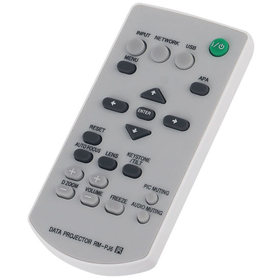 Picture of AIDITIYMI RM-PJ6 Remote Control Replace operates for Sony Projector VPL ES7 VPL-EX7 VPL-ES7 VPL-EX70 Data Projector