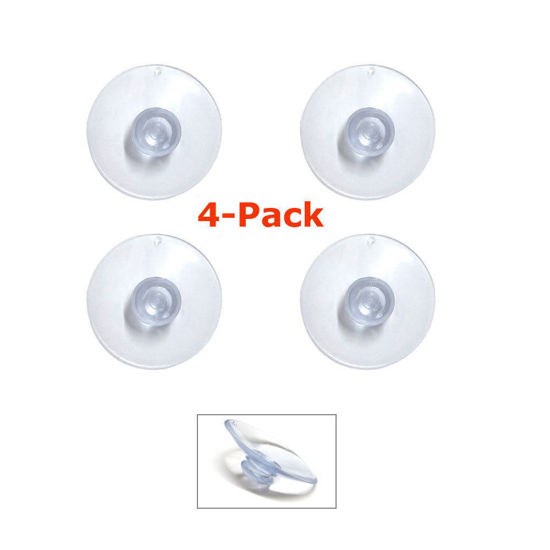 Picture of Ramtech 4-Pack Suction Cups Replacement Kit for Radar Laser Detector Windshield Mounts for Beltronics STi Magnesium Construction, STi Magnum 940 955 965 995 GX65 RX55 RX65 V6 V8 V10 V12, SCLD