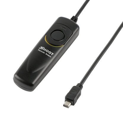 Picture of Remote Shutter Release Cable, Wired Remote Switch Cord for Olympus OM-D E-M1 E-M5 E-M5 Mark II E-M10 E-M10 Mark II, Pen F E-PL9 E-PL8 E-PL7 E-PL6 E-PL3 E-PL2 E-P5 E-P3 E-P2 E-P1 replaces RM-UC1