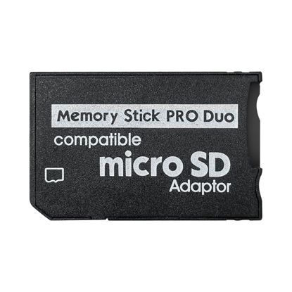 Picture of UCEC Memory Stick PRO Duo Adapter, Micro SD/SDHC/SDXC to Memory Stick PRO Duo MagicGate Card Compatible with Sony Camera, Handycam, Cell Phone & PSP 1000/2000/ 3000