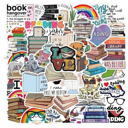 Picture of 100pcs Bookish Stickers, Booktok Stickers, Book Stickers for Kindle, Reading Stickers for Kindle, Kindle Stickers