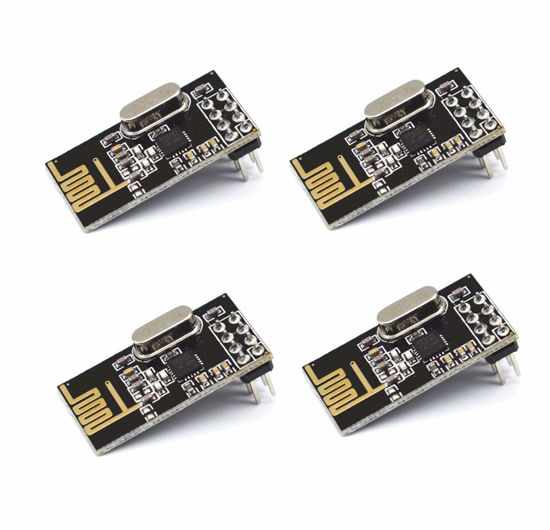 Picture of HiLetgo 4pcs NRF24L01+ Wireless Transceiver Module2.4G Wireless Transceiver Module