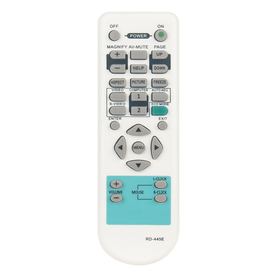 Picture of RD-445E New Replacement Remote Control fit for NEC Projector NP510WS NP52 NP60 NP600 NP600S NP61 NP610 NP610S VT700 LT25 LT30 LT35 NP300 NP305 NP310 NP40 NP400 NP405