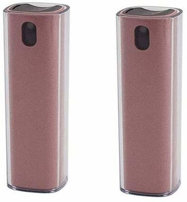 Picture of 2PCS 3-in-1 Anti-Fingerprint Screen Cleaner One-Piece Screen Cleaner Spray Wipe for All Phones, Laptops, and Tablets Screens(2PCS Pink)